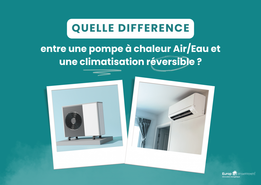 Clim réversible VS pompe à chaleur: comparatif